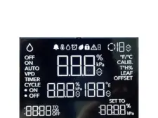 VA segment LCD